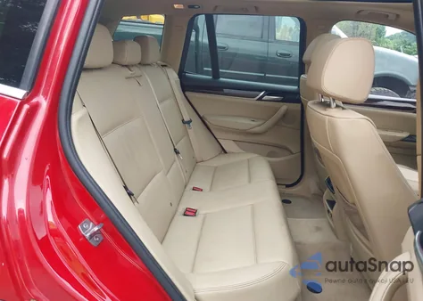 2015 BMW X3 xDrive28I z USA, uszkodzony, nr VIN 5UXWX9C58F0D59513